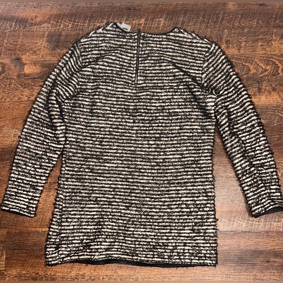 ASOS Sweater Striped Mini Dress Size 6 - Picture 4 of 5